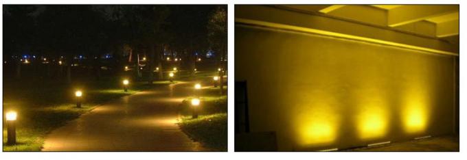 Vật liệu nhôm cảnh quan hiện đại Bốn hướng IP65 Đèn LED ngoài trời 4W COB ngoài trời và đèn sân vườn