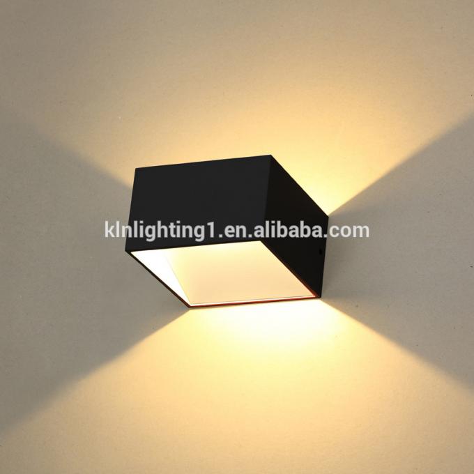 Đèn LED tường nhôm hình chữ nhật hiện đại và đèn tường LED