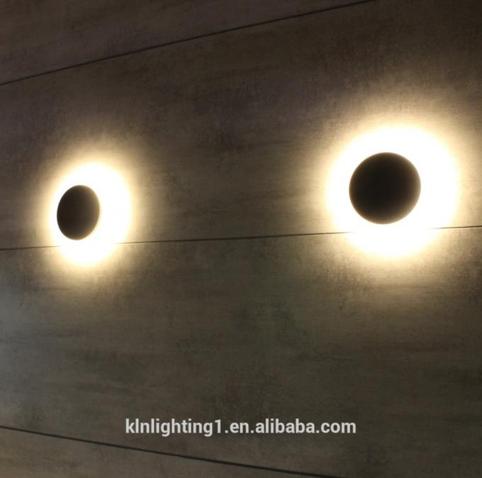 Đèn LED tròn chống nước 12W Chiếu sáng ngoài trời Đèn treo tường
