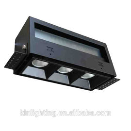 Trung Quốc 3 * 10w IP20 cố định đen trimless dẫn Downlights ấm trắng nhiệt độ màu nhà cung cấp