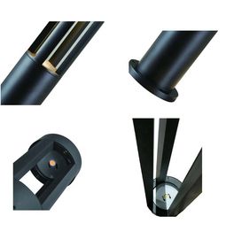 Đèn sân vườn Led màu đen hoặc xám nhà cung cấp
